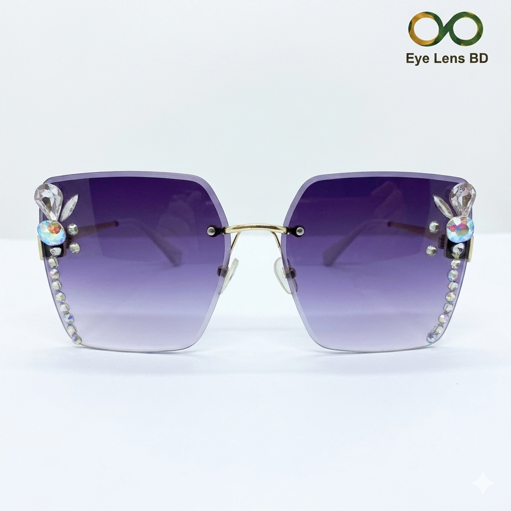 RIMLESS LADIES STYLIST SUNGLASS